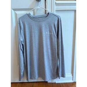 NWOT Columbia Mens L/G Long Sleeve Crew Neck Activewear Athletic T-Shirt Gray L